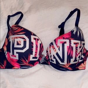 PINK push up bra